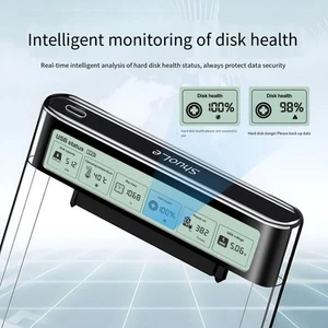 USB C Ready Shuole For SATA Enclosure Ideal for Laptops and Desktops Usage - Photo 1/13