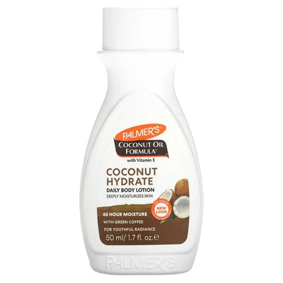 Coconut Oil Formula® с витамином Е, ежедневный лосьон для тела с кокосовым гидратом, 1,7 жидк. - Изображение 1 из 2