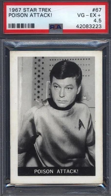 Leaf Star Trek #67 1967 ¡Ataque venenoso! PSA 4.5 Foto 1 de 2