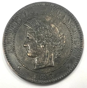 Pièce 10 Centimes 1883 A France 🇫🇷 Ceres Bonne Cote REF82650 - Picture 1 of 2