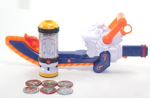 Yo kai Watch DX Treasure gear 02 Chain Sword Bandai Japanese USED + 6 Medals - Picture 1 of 7