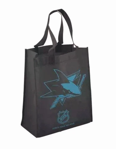 NHL SanJose Sharks Reusable Shopping Bag Cover