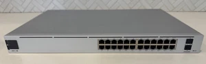 Ubiquiti UniFi Pro 24-Port Layer 3 Gigabit PoE Switch (USW-Pro-24-PoE) - Photo 1/4
