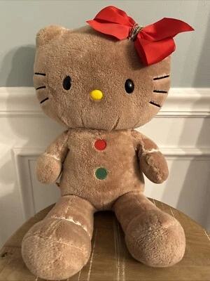 Build A Bear Hello Kitty Sanrio Gingerbread Plush Doll 18" Retired - Image 1 of 4