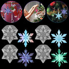 Crystal Epoxy Resin Mold Snowflake Pendant Silicone Mould DIY Craft Jewelry Tool