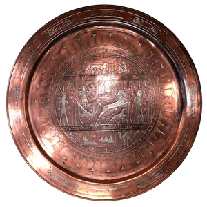 Egyptian Grand Tour Silber Kupfer Revival Ladegerät B65cm um 1900 - Bild 1 von 16