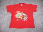Nascar Shirt Mens Xxl Red Kyle Busch M&Ms Racing Double Sided Mm Candy Vtg Y2k