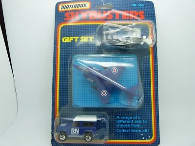 Matchbox Macau Skybusters SB-150 Royal Navy Gift Set on Sealed Card - Image 1 of 4