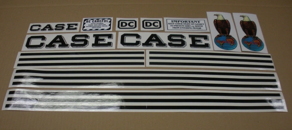 Juego de calcomanías Case Model DC Tractor NUEVO ENVÍO GRATUITO Foto 1 de 1
