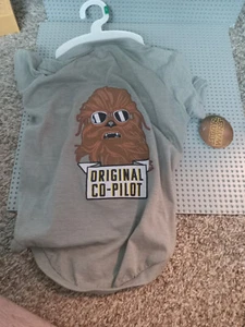 Star Wars Original Co-pilot Chewbacca dog Costume Dogs -Large-shirt - Picture 1 of 4