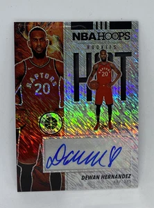 DEWAN HERNANDEZ 2019-20 NBA HOOPS PREMIUM STOCK SILVER PRIZM SHIMMER HOT RC AUTO - Picture 1 of 4