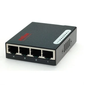 Switch Fast Ethernet, tascabile, 5 porte - Foto 1 di 3