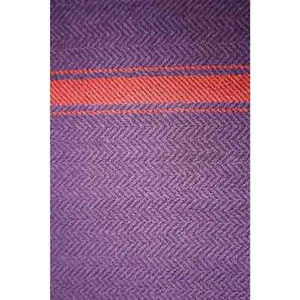 Retro Polsterstoff - Lila Web Chevron - Wohndeko Fischgrät Stoff - Bild 1 von 3