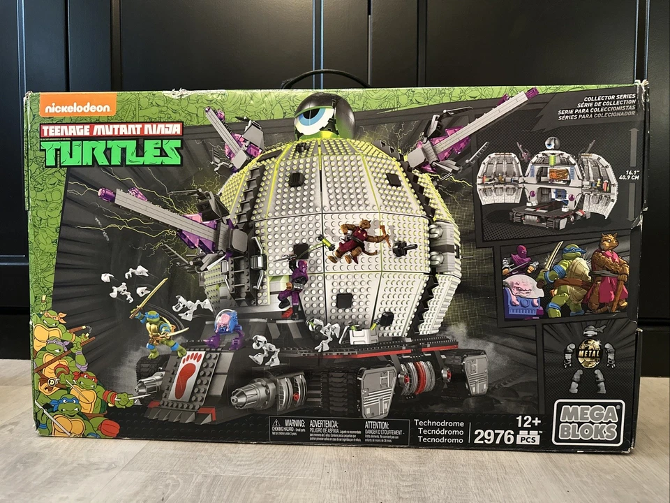 NUEVO Teenage Mutant Ninja Turtles Mega Bloks Technodrome TMNT Foto 1 de 1