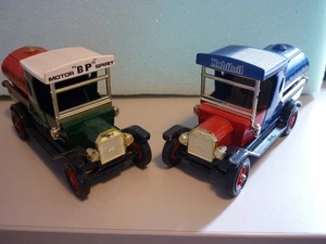 Two Models of Yesteryear, Y-12, 1912 Model T Ford, Petrol Tankers, "BP & Mobil" - Picture 1 of 9