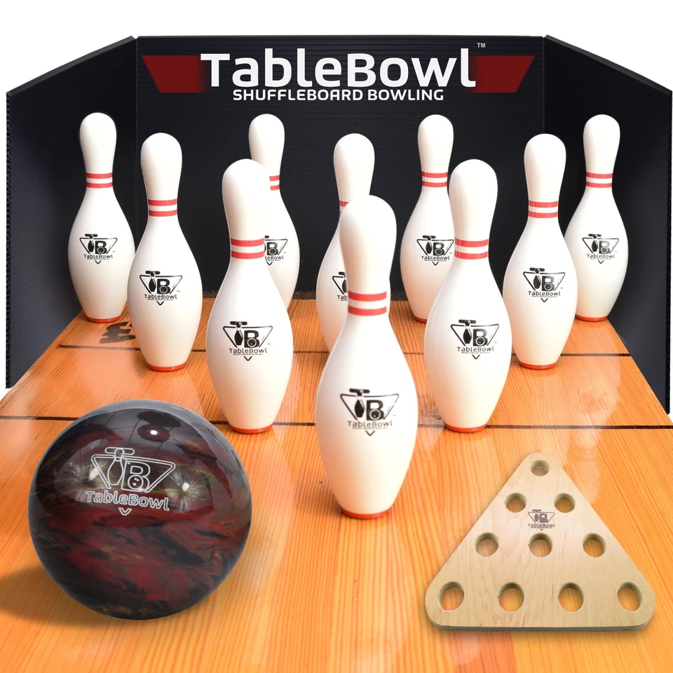 TableBowl 高级超大洗牌保龄球套装 - 中号 — 第 1/4 张图片