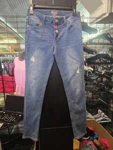 Studio V Girls Size 16 Blue Skinny Jeans - Picture 1 of 7