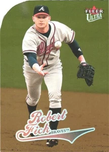 2004 Ultra Gold Medallion #80 Robert Fick Atlanta Braves  Baseball Card - Picture 1 of 2