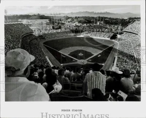 Press Photo Dodger Stadium During Baseball Game - hpp07434 - Picture 1 of 2