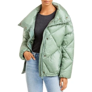 NWT Women's OOF WEAR 9000 Short Oversized Padded Jacket, X-Large, Sage Green - Bild 1 von 8