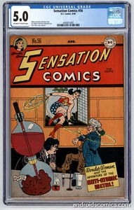 Sensation Comics #56 br CGC 5,0 - Imagen 1 de 2