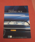 Brochure Pontiac Grand Prix Marché Allemand 1991