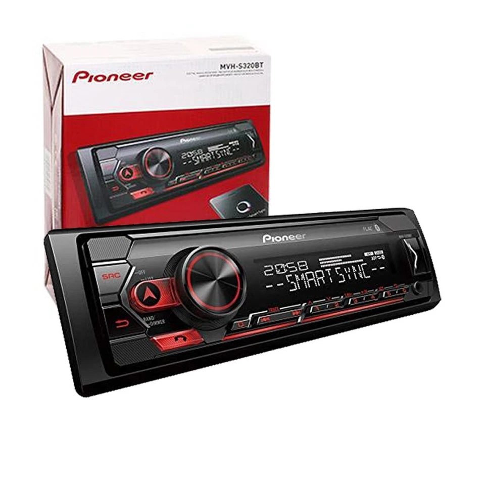 Autoradio Pioneer MVH-S320BT 1DIN Bluetooth MP3 USB Garanzia Italia - Immagine 1 di 4