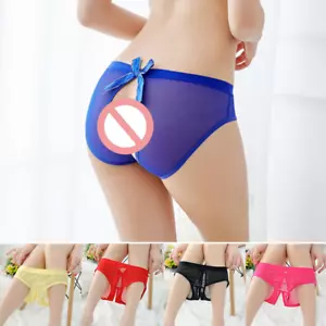 Mutandine donna sexy all'uncinetto slip perizoma mutandine lingerie morbida intimo - Foto 1 di 19