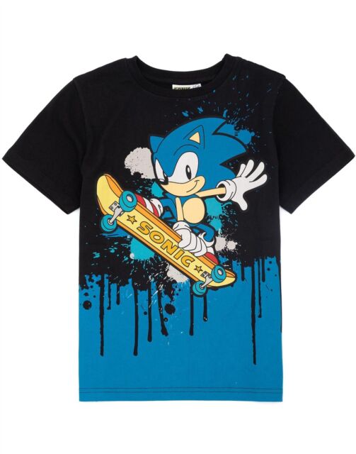 Camiseta gris manga corta de Sonic para niño - Mic