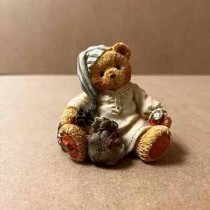 👑� Cherished Teddies Ebearnezer Scrooge Enesco Figura 1994 617296 Cuento de Navidad - Imagen 1 de 4