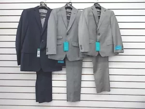 T.O. Ragazzo 2 pezzi tute grigio scuro o grigio chiaro taglie slim taglie 8 - 10 - Foto 1 di 1