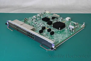 HPE JD234-61101 FlexNetwork 7500 24-port GBE SFP w/ 8 Combo SD Module JD234A - Picture 1 of 6