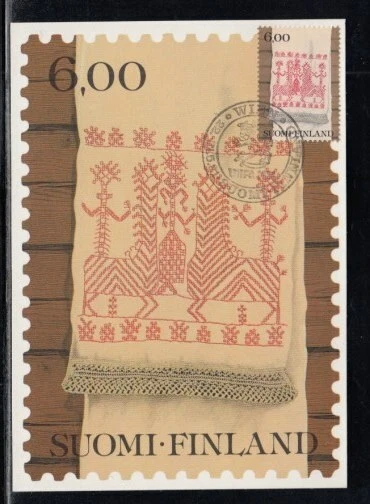 FINLAND Kaspaikka Towel Design MAXIMUM Card - Image 1 of 1