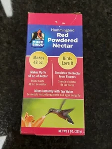 More Birds 56 815562015603 Red Powdered Nectar for Hummingbirds, 8-Ounces, 8 oz - Picture 1 of 4