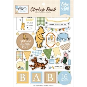 Echo Park ~ WINNIE THE POOH ~ Libro de pegatinas ~ 16 páginas - Imagen 1 de 1