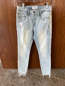Pantalones de mezclilla ajustados Le Skinny De Jeanne recortados en Alemania talla:25 - Imagen 1 de 11