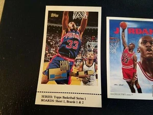 Grant Hill Detroit Pistons NBA 1995 - 1996 Topps White Strip ODDBALL - Picture 1 of 2