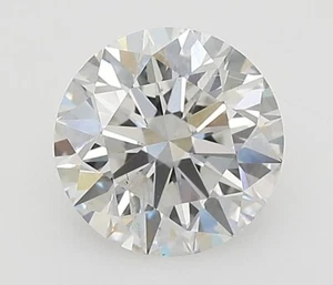 LAB GROWN 1.64 Ct ROUND Cut IGI Certified CVD Diamond G Color SI2 Clarity - Picture 1 of 4