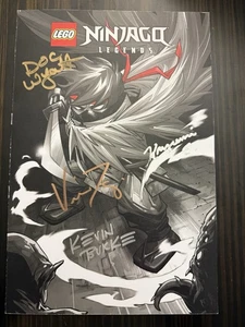 SDCC 2025 LEGO BOOTH NINJAGO LEGENDS COMIC MAGAZINE SIGNED CAST AND WRITERS - Picture 1 of 2