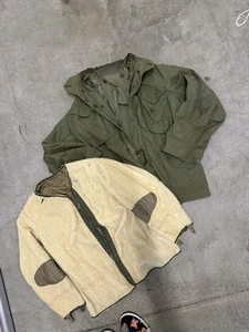 50s M-51 Field Jacket With Removable Inner Regular small 1956 Contract  - Picture 1 of 23