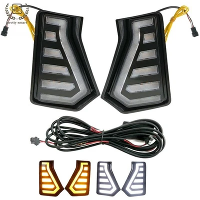 Front Fog Light LED DRL Turn Signals For 2024-2025 Toyota Tacoma - Image 1 of 4