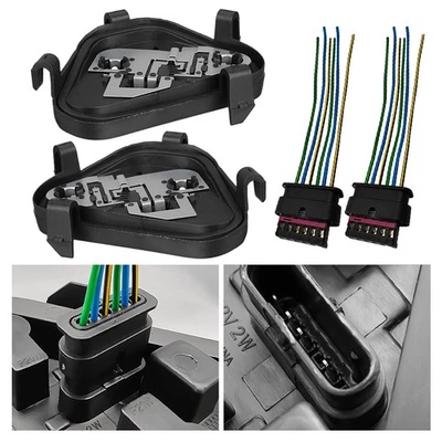 Cable arnés bombilla trasera freno 2 piezas para BMW 328i 335i 2012-2013 sedán Foto 1 de 4