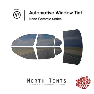 Nano Ceramic PreCut Window Tint Film Car Glass for BMW 5-Series 2004-2010 Sedan - Image 1 of 4