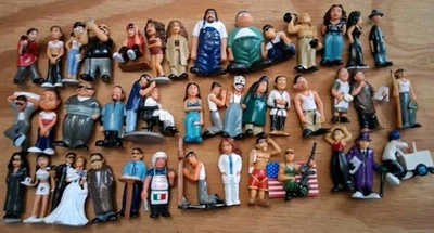 Homies Vintage Série Mista PVC Lote Colecionável 40 Soldado Bandeira Cruz Casamento - Imagem 1 de 4