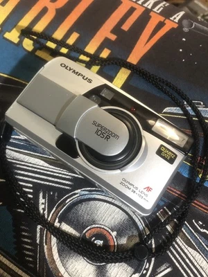 Olympus Superzoom 105R 35mm Film Camera Quartz Date 38-105mm (Tested) Compact - Image 1 of 4