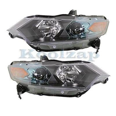 For 10-11 Insight Front Halogen Headlight Headlamp Head Light with Bulb PAIR SET - Image 1 of 4