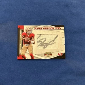COLIN KAEPERNICK 2011 PANINI GRIDIRON GEAR RPA ROOKIE GEMS RC AUTO /205 Q1887 - Picture 1 of 9