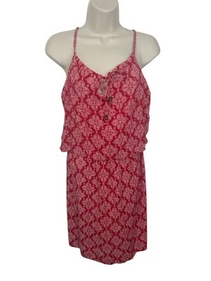 Vestido para mujer FADED GLORY talla mediana rojo blanco popover Foto 1 de 4