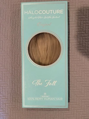 HaloCoutoure The Fall 100% Remy Human Hair. CLIP IN TOPPER - Image 1 of 4