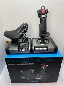 Logitech X52 Professional HOTAS Throttle & Stick Simulation Controller - Bild 1 von 14